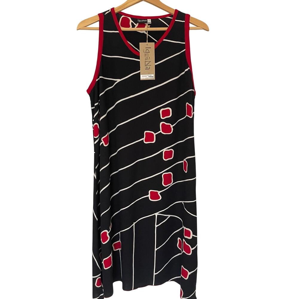 NWT IGUANA Shift Dress Beachwear Style Flowy Dress Size Large